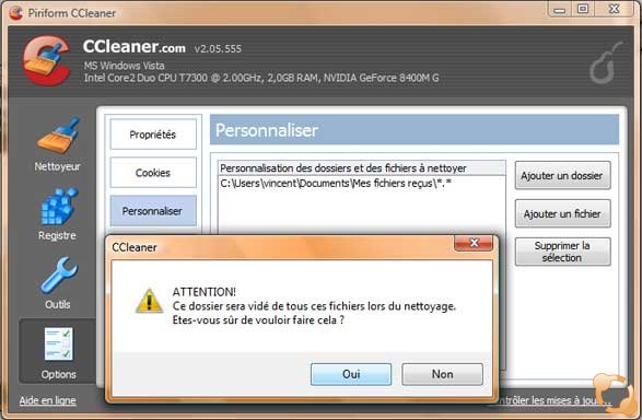 CCleaner permet de faire fonctionner Windows plus rapidement